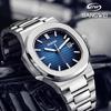 Simple Fashion Men Watch Top Brand All Steel Leisure Sports Quartz Watch Night Glow Waterproof Women Watch