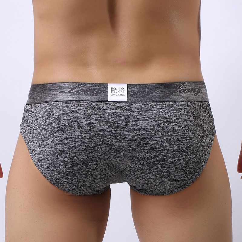 1PC Men's Modal Triangle Underwear Breathable Briefs Bulge Pouch Underpants Men's Briefs