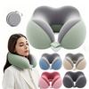 Comfortable Ergonomic U-Shaped Neck Pillow with Storage Bag | Slow Rebound Support, Machine Washable Cover, for Travel, Napping, and Office Use