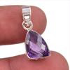 Natural Alexandrite Gemstone Handmade 925 Solid Sterling Silver Pendant 1" n5B60