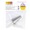 Stainless Steel Pastry Nozzle - Fluted