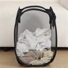 1pc-Folding Dirty Laundry Sorting Basket Washing FrameBathroomCloth MeshStorage BagFrame Bucket LaundryOrganizers Storage Pouch