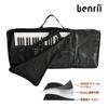Benrii Keyboard Case, 61 Keys, Soft Case, Backpack, Shoulder Strap, Handbag, Shockproof, Lightweight, Waterproof, Oxford Cloth with Pocket