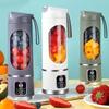 USB Rechargeable Portable Juicer - Mini Blender with 10-Blades, Digital Display, Three Modes, Easy-to-Clean, Ideal for Smoothies & Fresh Juice