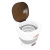Portable Washing Machine 12L Mini Foldable Washer Gentle Spin Dry Automatic Drainage for Apartments Dormitories Hotels