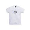 Kith Ss21 Earth Pattern Printed Crew Neck Short Sleeve T-Shirt Unisex Tops White KH030072-101
