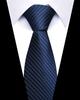 Men's Business Professionals Striped Tie Wedding Suit Accessories Polyester Tie Men