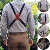 Vintage Suspenders For Men Adjustable 2.5cm Wide Elastic Trouser Braces Formal Wedding Party Casual Outfit Accessories Belt Strap For Pants