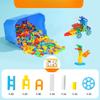 Assembled Building Blocks for Kindergarten Children Haole Building Blocks Multi-functional Educational Plastic Puzzle Baby Girl Toys