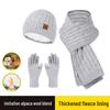 Autumn/Winter Knitted Hat, Scarf & Gloves Set