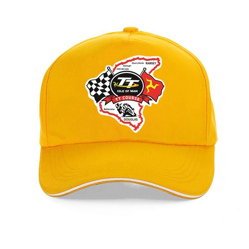 Isle of Man TT Races Unisex Hat Motorcycle The Ultimate Road Race Baseball Cap Summer Fashion Dad Hat Adjustable Snapback Hats