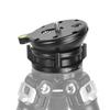 SWFOTO Leveling Base Low Center of Gravity Tripod Head Made of Aluminum Alloy Maximum Load 10KG LB-68
