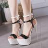 European and American Sexy Nightclub High Heel Platform Stiletto Sandals for Women