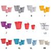 Mini Metal Buckets Colorful Tinplate Pails with Handles Candy Boxes Baby Shower Wedding Supply Home Decoration Storage Organizer