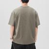 New Summer Short-sleeved T-shirt Men's Button Pullover T-shirt Japanese Five-quarter Sleeve Loose
