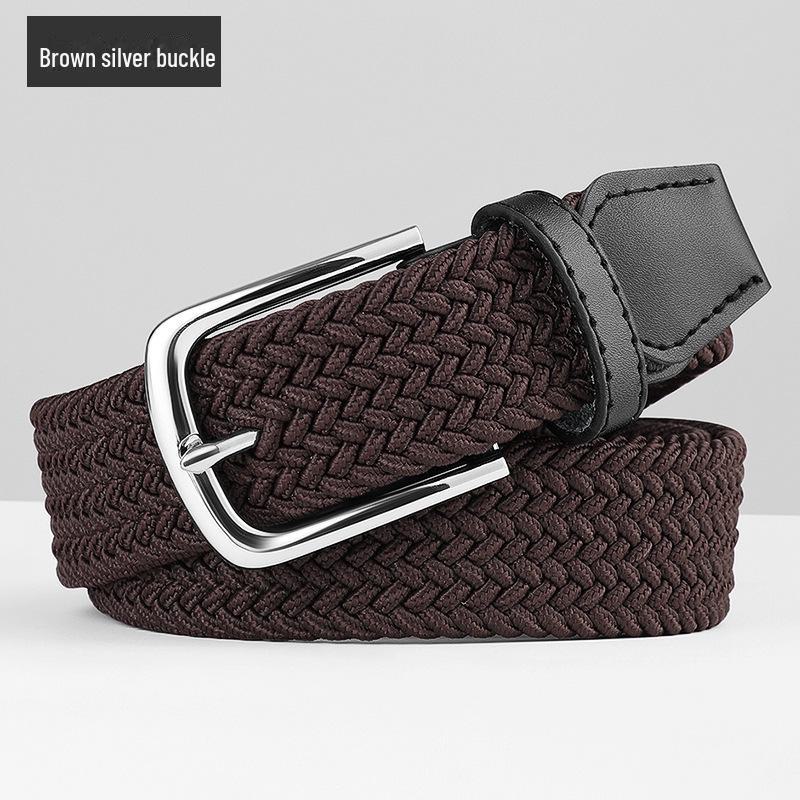 Versatile Woven Canvas Belt for Men & Women - Casual, Military Style, Adjustable for Jeans & Students