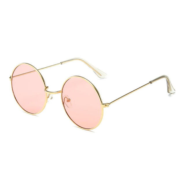 Vintage Punk Style Sunglasses For Women  Men Retro Round Metal Frame Summer Spring Luxurydesign Car Glasses Eyewear Uv400