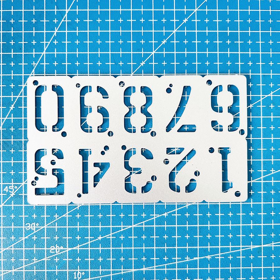 Digital Decoration Metal Cutting Dies Stencil for DIY Scrapbooking Photo Album Embossing Paper Cards Crafts Diecuts