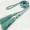 Women's Belt Woven Tassel Waist Strap Student Belt Thin Waist Chain Bow Rope Skirt Knotted Decorative Korean Style