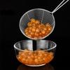 Stainless Steel Colander Sieve,Wire Skimmer Spoon With Handle For Hot Pot Eating
