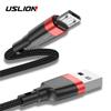USLION 1M 3A Fast Charging Micro USB Cable USB Data Cable Cord Android Microusb Cable Fast Charge