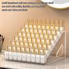 Acrylic Transparent Multi-Layer Nail Polish Display Stand Lipstick Storage Box Nail Salon Cosmetic Tabletop Display Rack