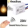 220V Module Detector Auto On Off Intelligent Sound Voice Sensor Light Switch Use In Corridor Bath Warehouse Stair