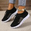 Lightweight Soft Sole Sneakers for Women Autumn Mesh Breathable Mesh Flats Woman Comfort Lace Up Running Vulcanize Shoes Female