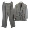 Wool Blend Suit Setup R50-46 Gray Men's Used