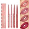 Matte Lipstick Lip Liner Pencil Long Lasting Waterproof Lipstick with Smooth Texture and Bold Color for Women