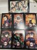 [USED] Demon Slayer: Kimetsu No Yaiba Mugen Castle Arc Admission Bonus Poster Design Card Complete Set + Art Stand