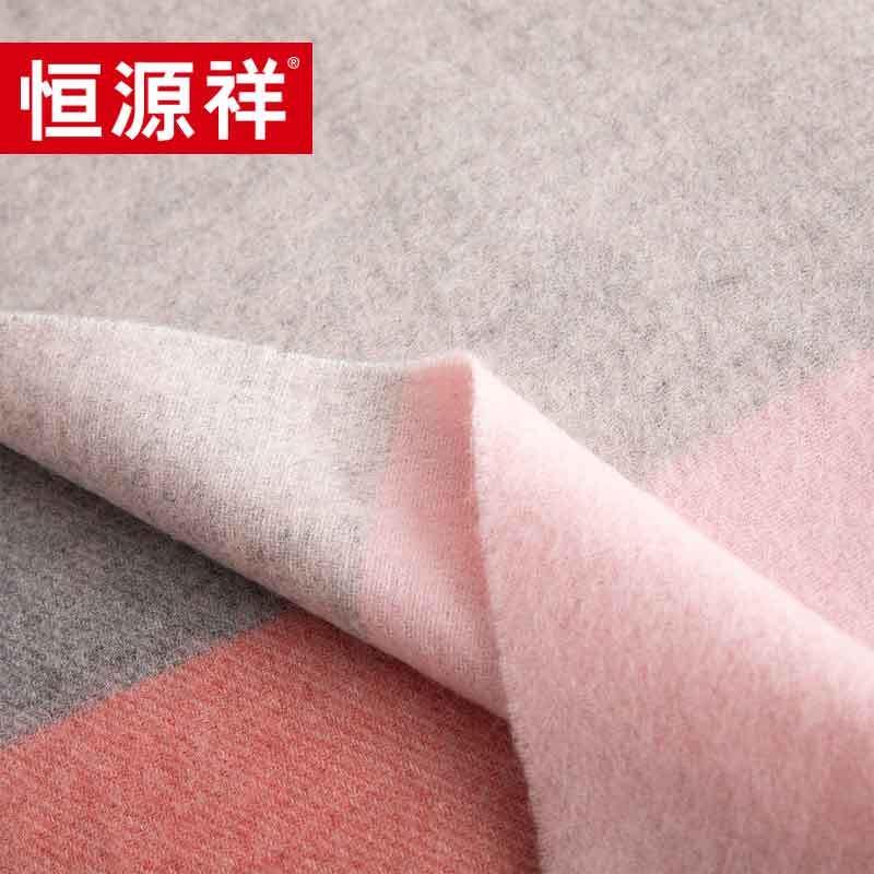 Hengyuanxiang Women's 100% Wool Winter Scarf
