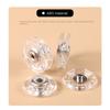 10Pcs Round Fastener Transparent Snap Fastener New Snap Button