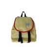 Color Solid Childrens Backpack Canvas Large Capacity Curved Straps Shoulder