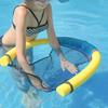 Swimming Chair Bed Float Lounger Chair Inflatable Floating Water Hck Mat Air Mattress Swimming Chair Net Set Pool Accessorie