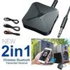 Bluetooth 4.2 Wireless Audio Aux Transmitter & Receiver 2 IN 1 Adapter 3.5mm