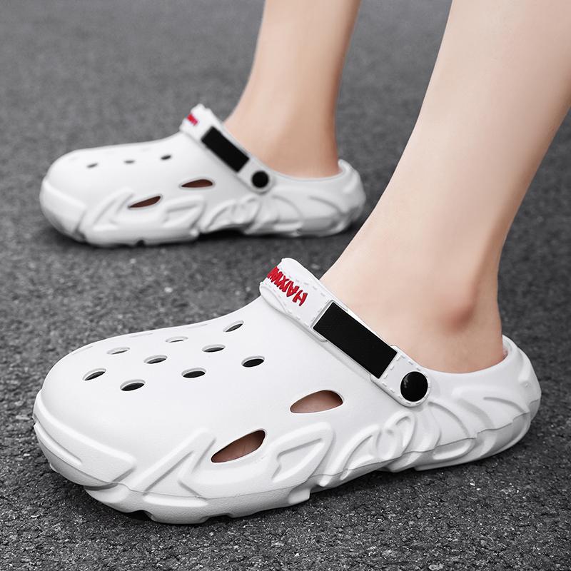 Sandals Shoes for Men Men's Slippers Wear-resistant Ventilate Soft and Comfortable Non-slip Platform Shoes Indoor and Outdoor