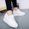 Hot White Hidden Wedge Heels Sneakers Casual Shoes Woman High Platform Shoes Women's High Heels Wedges Shoes For Women