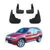 4PCS Car Mud Flaps Splash Guards Mudguards Car Mud Flaps Compatible with BMW X5 E53 1999 2000 2001 2002 2003 2004 2005 2006