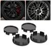 4 Pcs Hubcaps 58mm Outer Diameter 56mm Inner Diameter Car Wheel Center Hub Caps Easy Install Universal Tire Rim Cap Covers