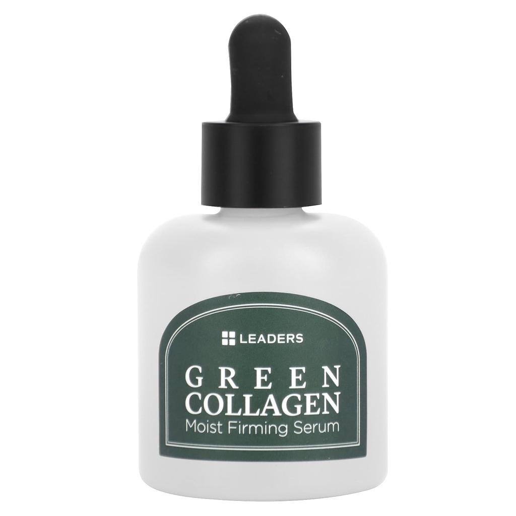 LEADERS Green Collagen Moist Firming Serum, 1.01 Fl Oz (30 Ml)