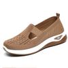 Shoes Women's Large-size Women's Shoes with Soft Soles Pedal Mother Shoes, Mesh Breathable Cloth Shoes KT