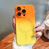 Magnetic For iPhone 15 ProMax Case[Compatible with MagSafe]Cute Gradient Color Case TPU Shockproof Lens for iPhone 14 13 12 Case