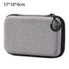 1Pcs Earphone/Phone/Charging Cable EVA Storage Bag Mini Pouch Carrying Bag Zipper Earphone Case
