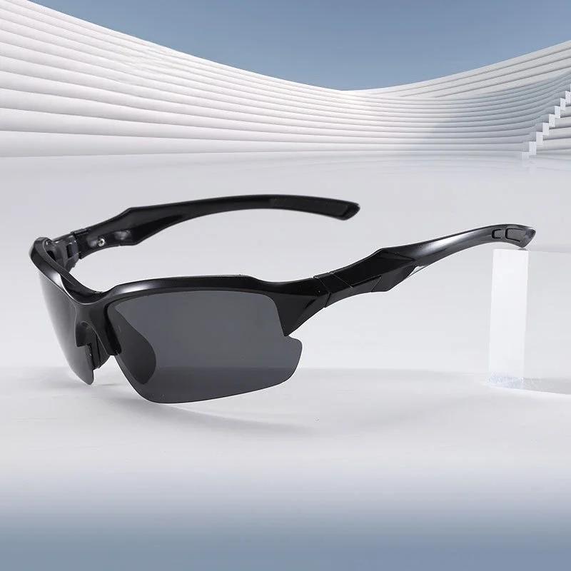 Men Polarized Fashionable Sports Glasses Windproof Running Fishing Suitable for Baseball Golf and Driving