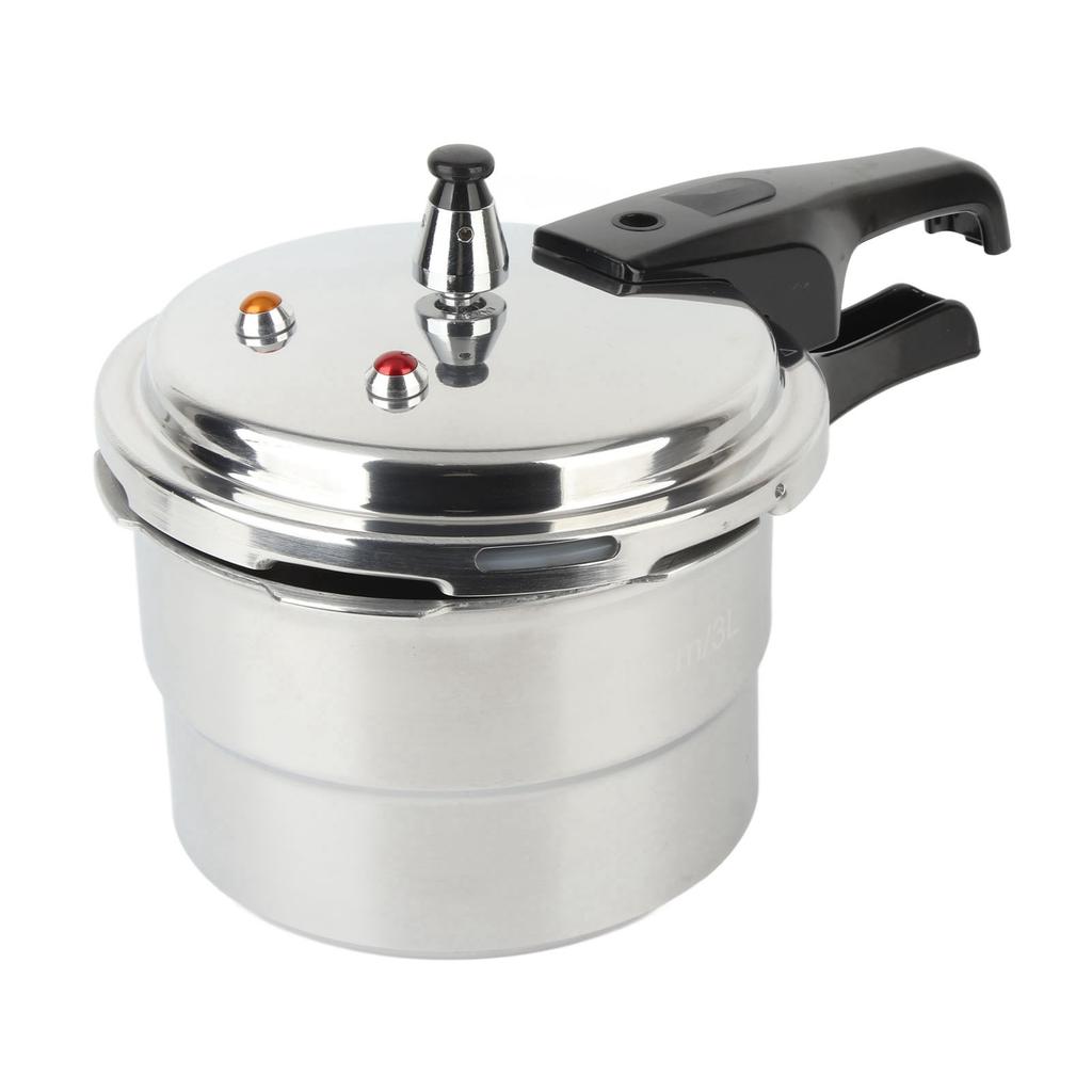 Pressure Cooker Multi Purpose Aluminum Safety Valves with Steaming Plate Household Stovetop