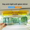 Car Sun Visor Extender Day and Night Anti-Glare Visor Adjustable Sun Blocker Anti-UV HD Anti Sunlight Dazzling Goggle for Car