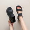 Fashion New Fashion Simple Open Toe Sandals Round Toe Thick Sole Romen Beach Sport Sandals Female Casual Flat Sandalias