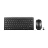 KM901 Keyboard Mouse Combo 2.4G Wireless 78 Key Mini Keyboard and Mouse Set Portable Office Combo