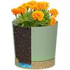 Plant Pots Lightweight Large Pots for Indoor Plants and Outdoor Plants Large Plastic Pots with Drainage